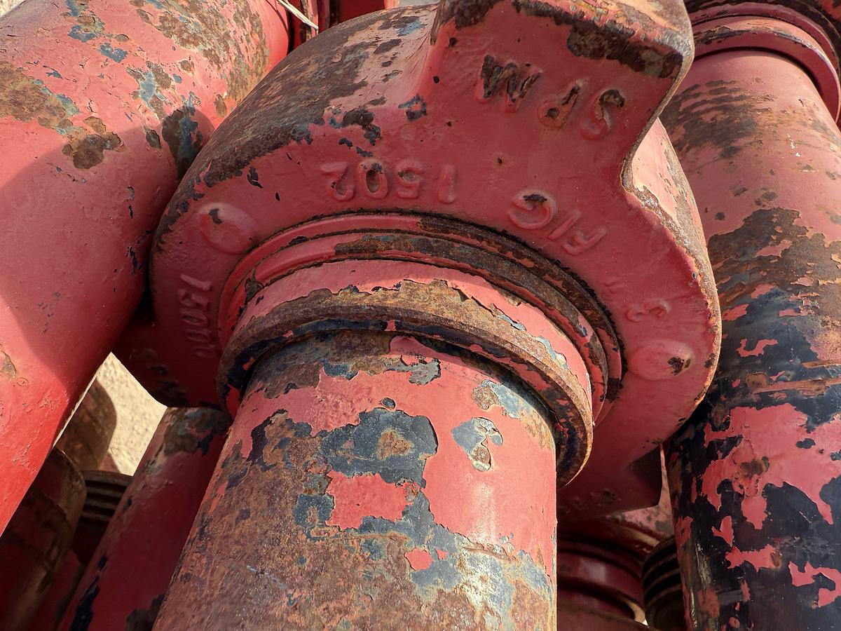 Used (20 X $) 3” X 15’L FIG 1502 15K WP FLOW IRON