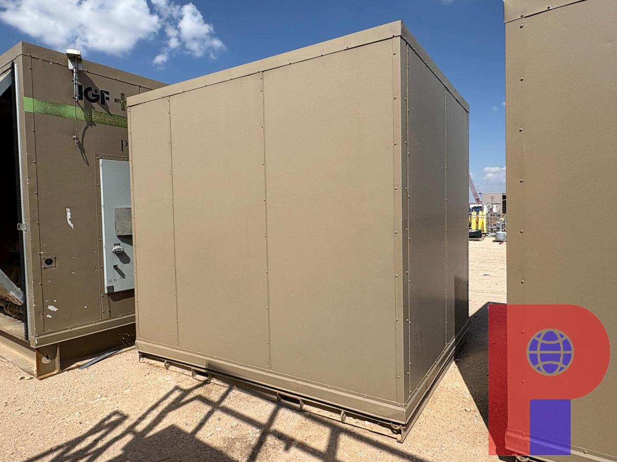 Used 10’L X 8’4”W X 9’8”H CHEM SHED