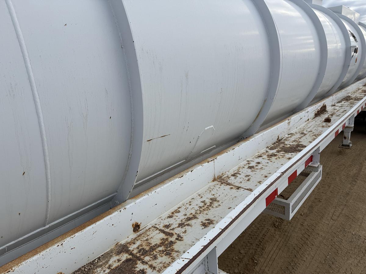 Used 2014 OVERLAND TANK INC 5,460 GAL. 2-COMP. T/A WATER TRANSPORT TRAILER