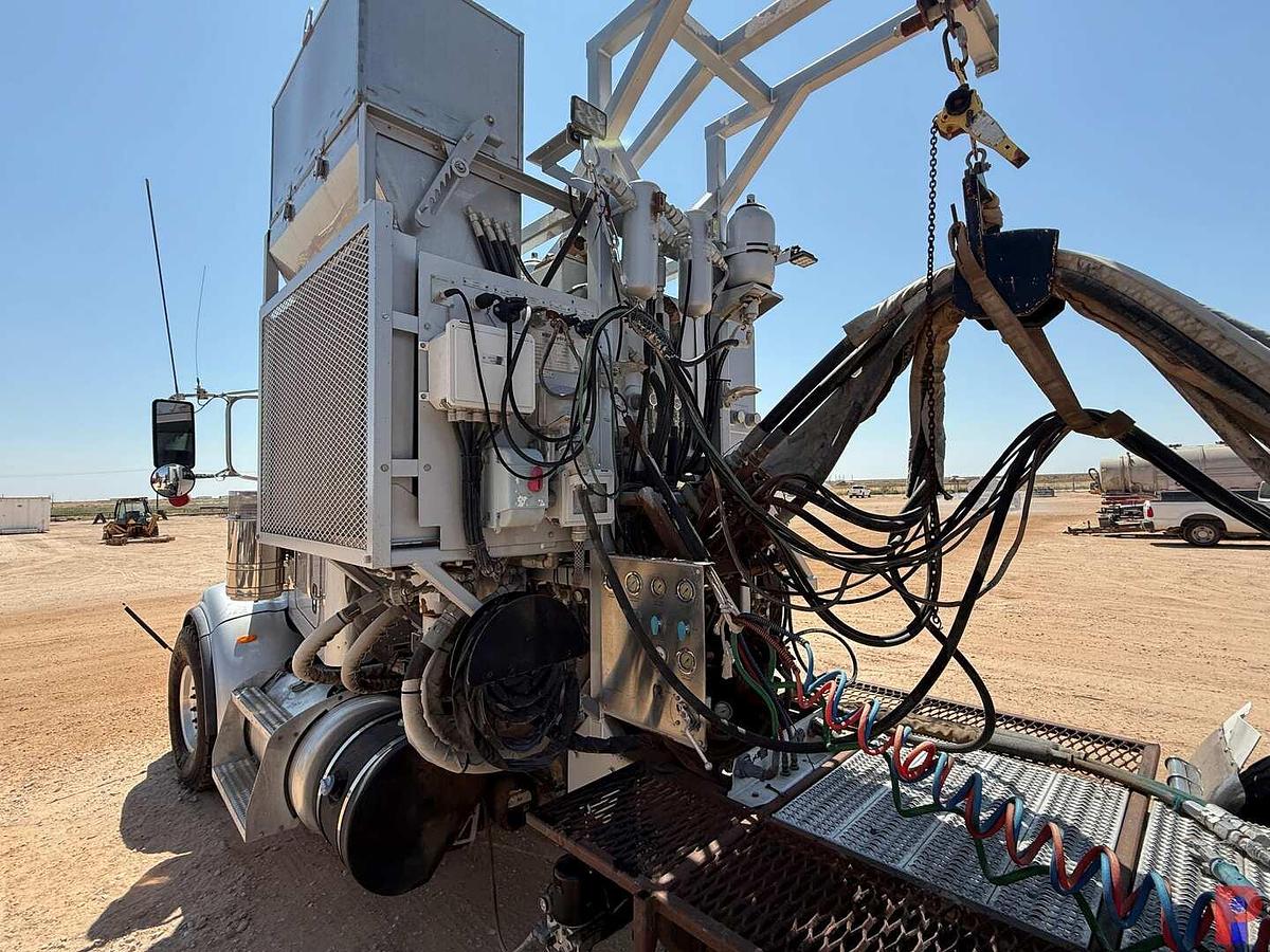 Used 2015 PETERBILT 367 TRI-DRIVE COIL TUBING HAUL TRUCK