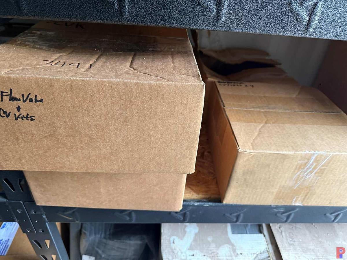 Used C2ROW2- (2) SPM RELIEF VALVE KITS, (4) 7” FLOW & CV KITS, (100) RETAINER SEAL RINGS, (300) 1502 UNION SEAL RINGS, SEE DETAILS