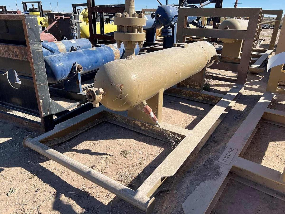 Used 20” X 8’ 5800 PSI VERTICAL CYCLONIC SAND SEPARATOR