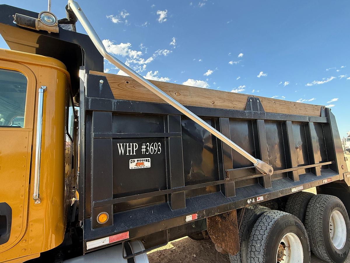 Used 2014 CATERPILLAR CT660S T/A DAYCAB 15YD DUMP TRUCK