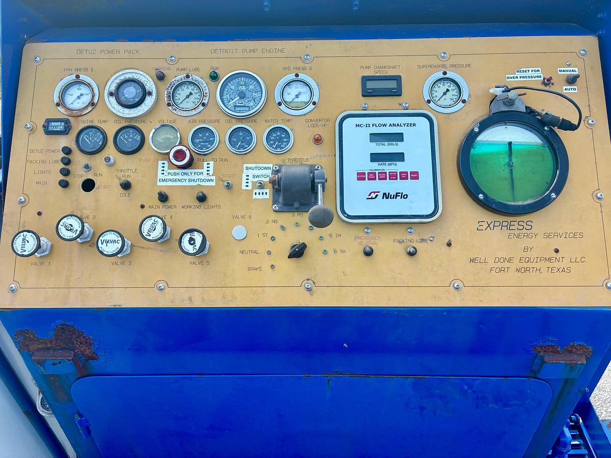Used 1982 NABO OFM 600 PUMP TRAILER