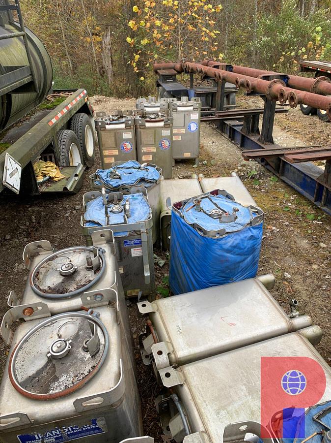 Used (13) METALCRAFT 100 GALLON STAINLESS STEEL CONTAINERS