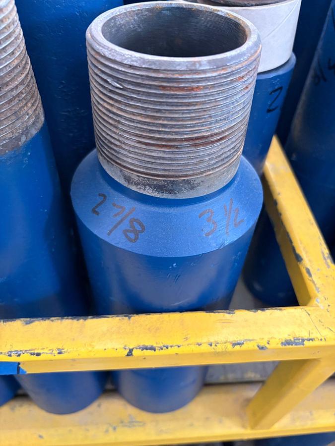 Used (30) assorted x-over subs