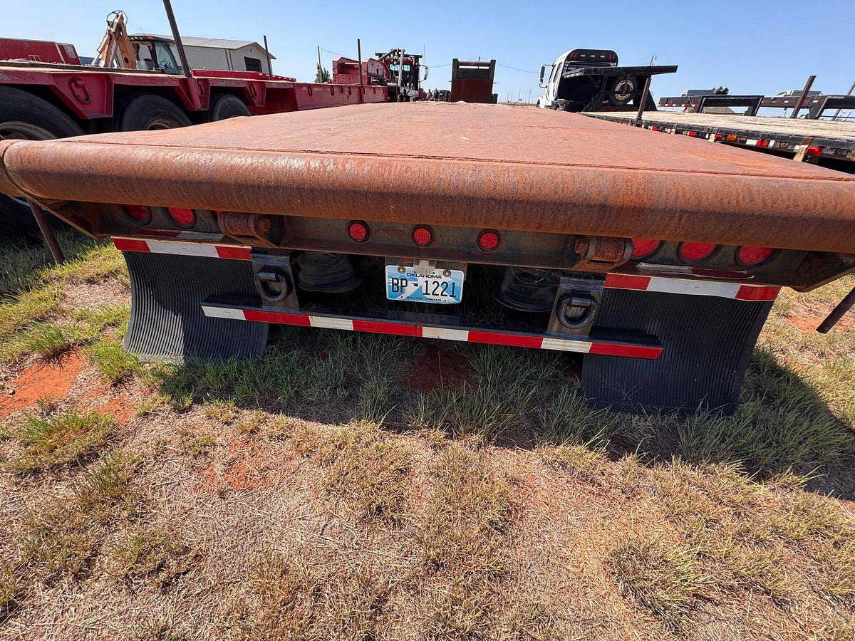 Used 40' OILFIELD STEP DECK TRAILER