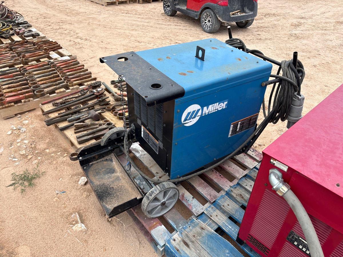 Used Miller deltaweld 302 portable welding machine