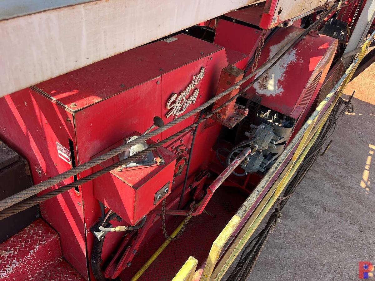 Used 2014 SERVICE KING 575 DD 104’-250K 5-AXLE WELL SERVICE WORKOVER RIG