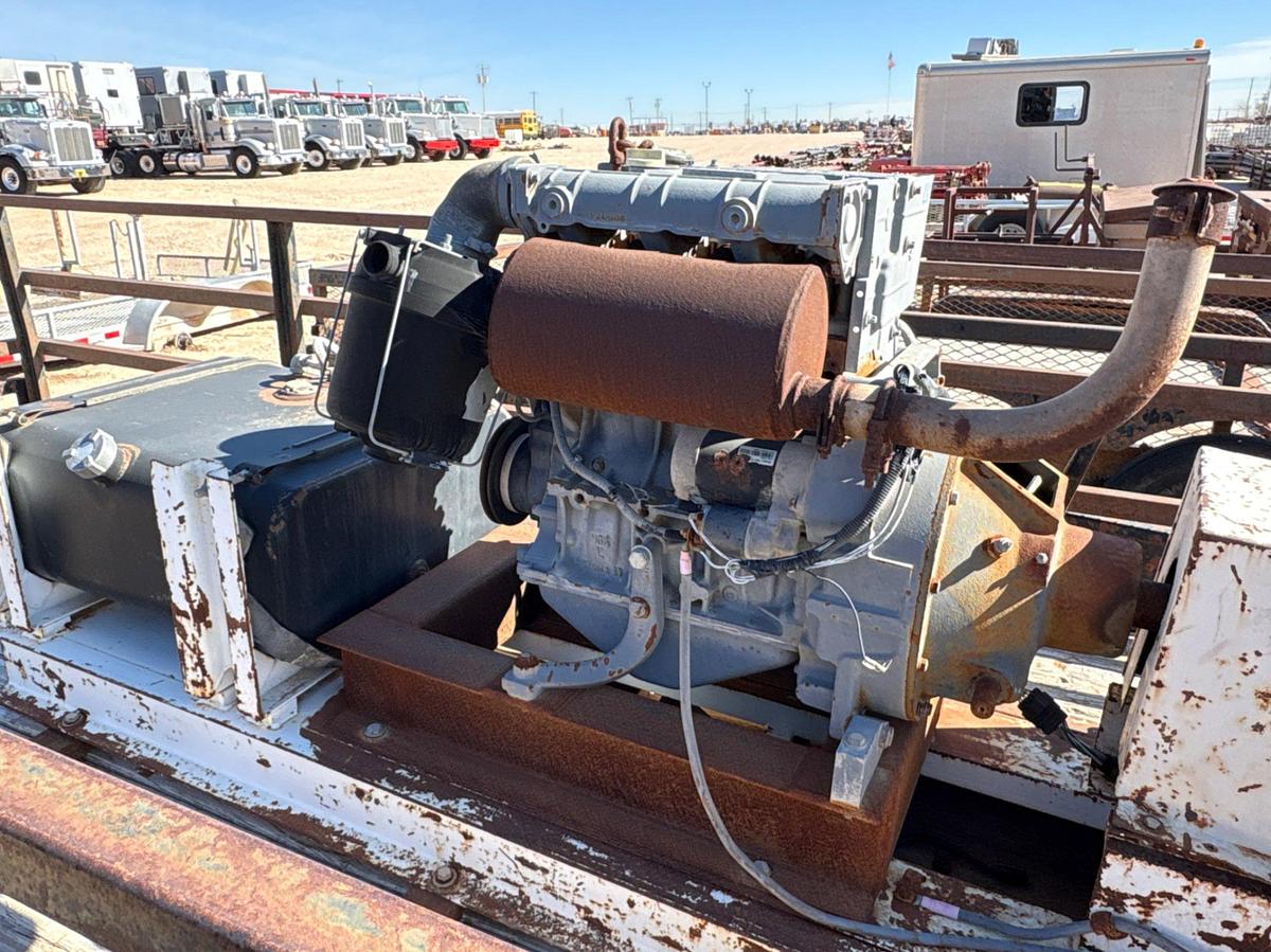 Used 2012 DIAMOND C 18’ X 7’ T/A BUMPER PULL UTILITY TRAILER