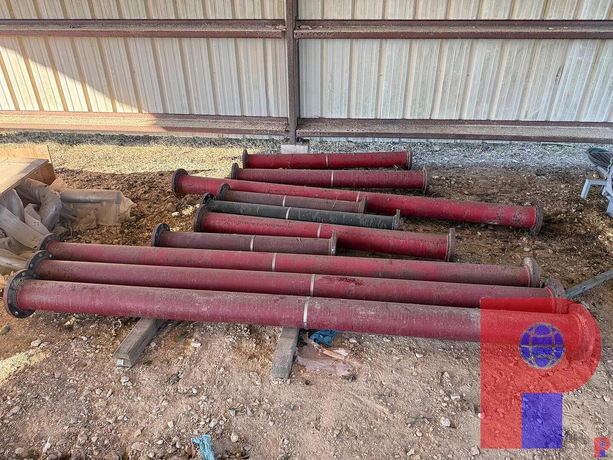 Used (10 JTS) 6” X 4’ - 10’ FLANGED WASH PIPE EXTENSIONS