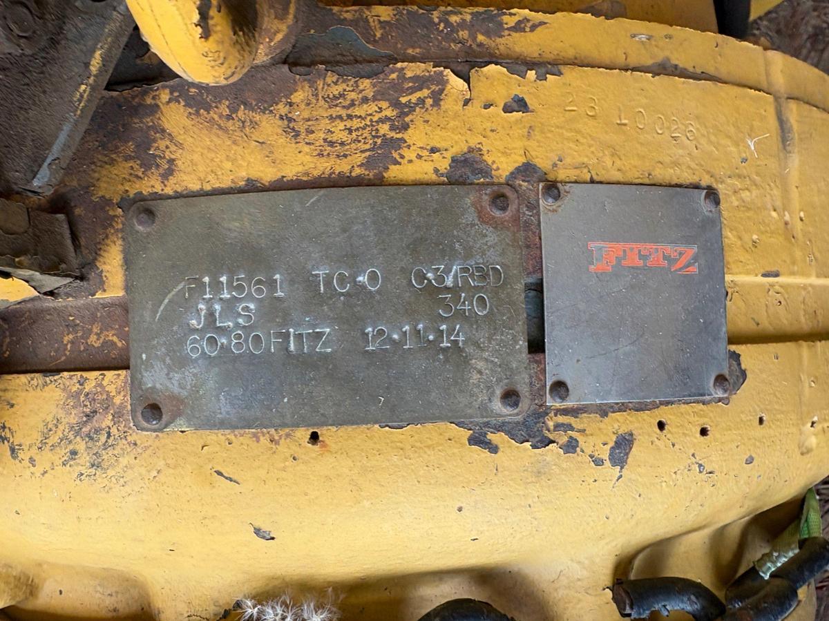 Used Fitz F11561 twin disc torque converter
