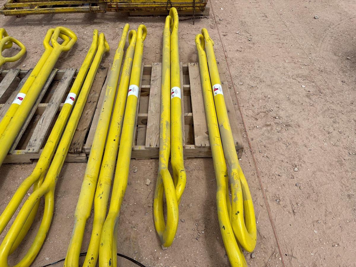 Used (2) 2” x 96” elevator links