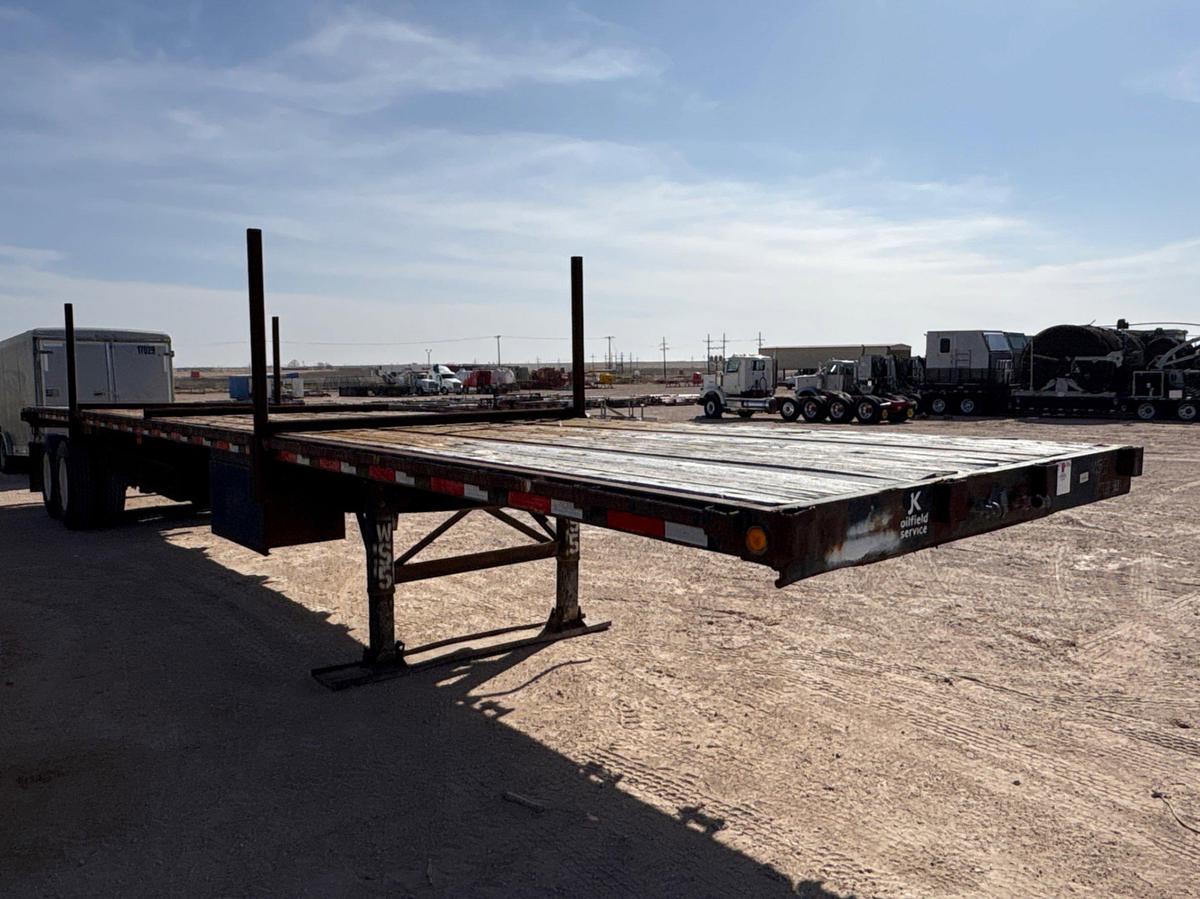 Used 1995 GREAT DANE 48’ X 8’ T/A FLATBED TRAILER