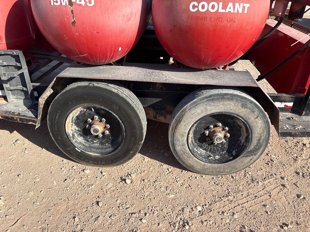 Used 2017 SAGE OIL VAC T/A BUMPER PULL LUBE TRAILER