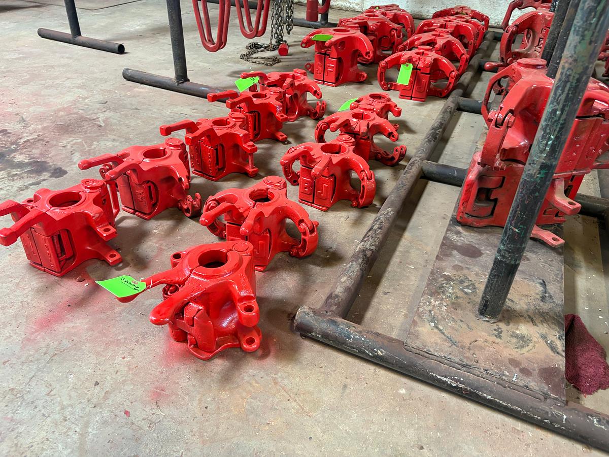 Used (5x$) assorted 2” to 2-7/8” 35 ton tubing elevators