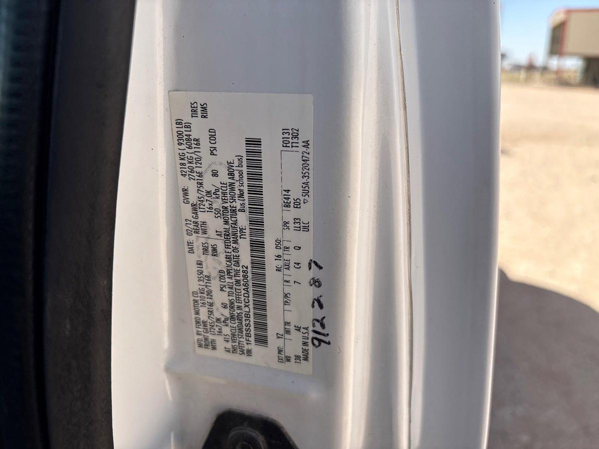 Used 2012 FORD E-SERIES 4X4 VAN