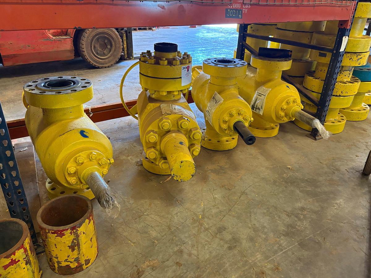 Used (4x$) 5” 10K frac valves