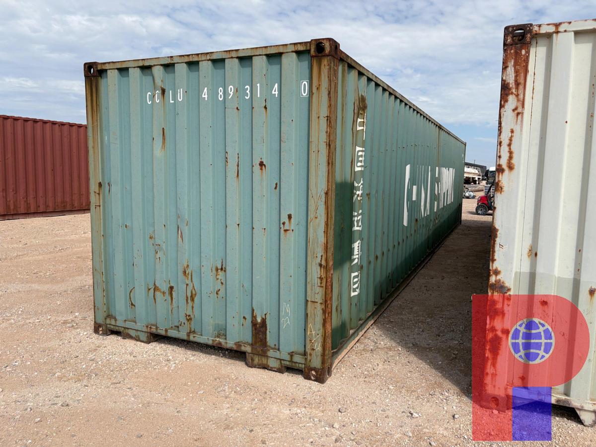 Used 40’ X 8’ X 8.5’ SEA CONTAINER
