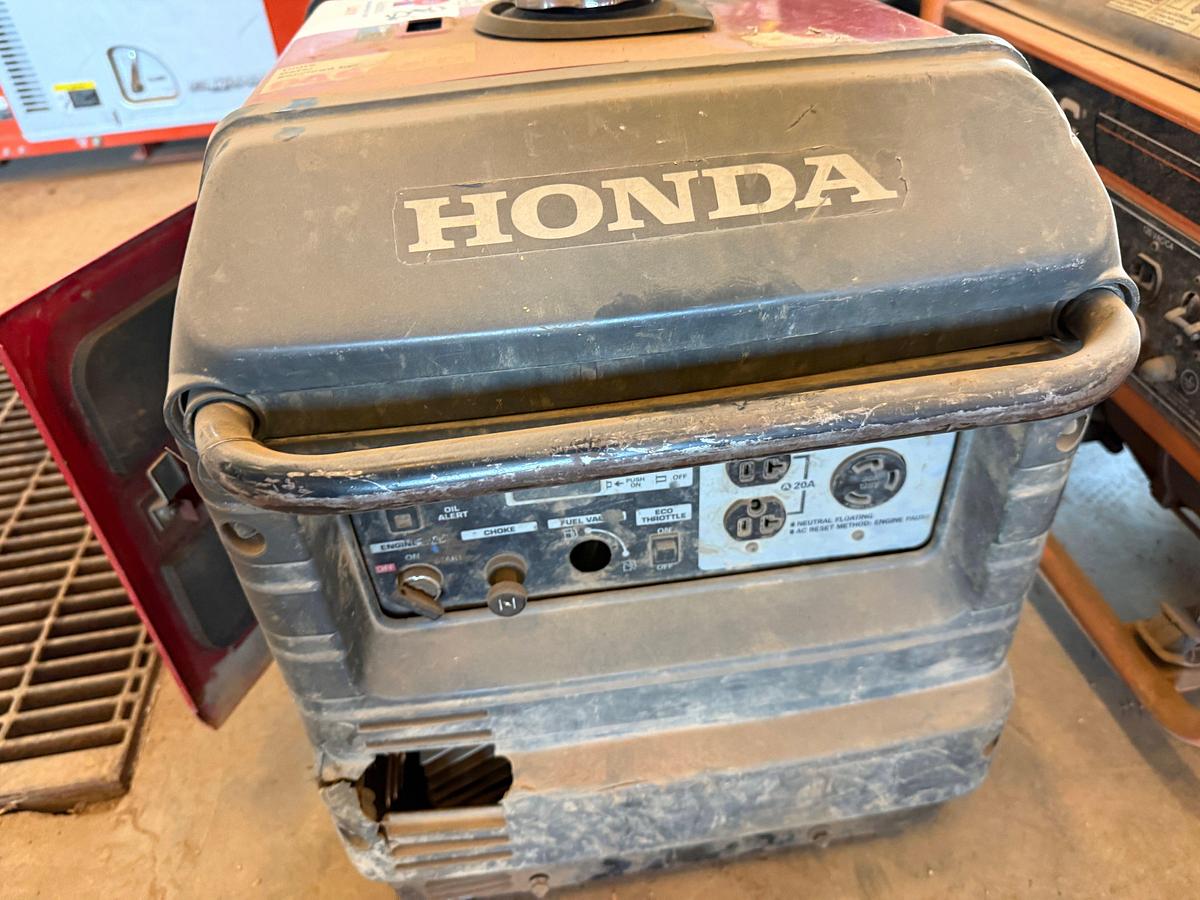 Used (5) SMALL 1500 WATT TO 4375 WATT PORTABLE GAS GENERATORS