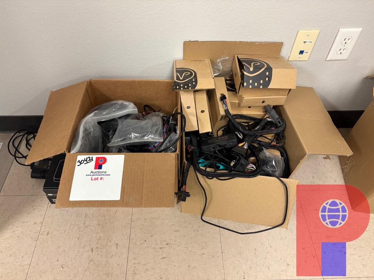 Used (2) BOXES OF UNUSED SAMSARA AG51 & CM32 DASH CAMS & GPS DEVICES