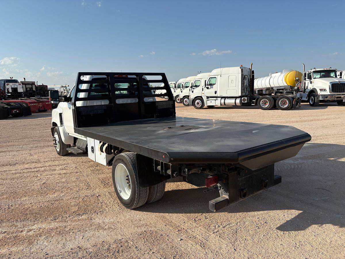 Used 2022 INTERNATIONAL CV515 SINGLE CAB FLATBED DUMP TRUCK