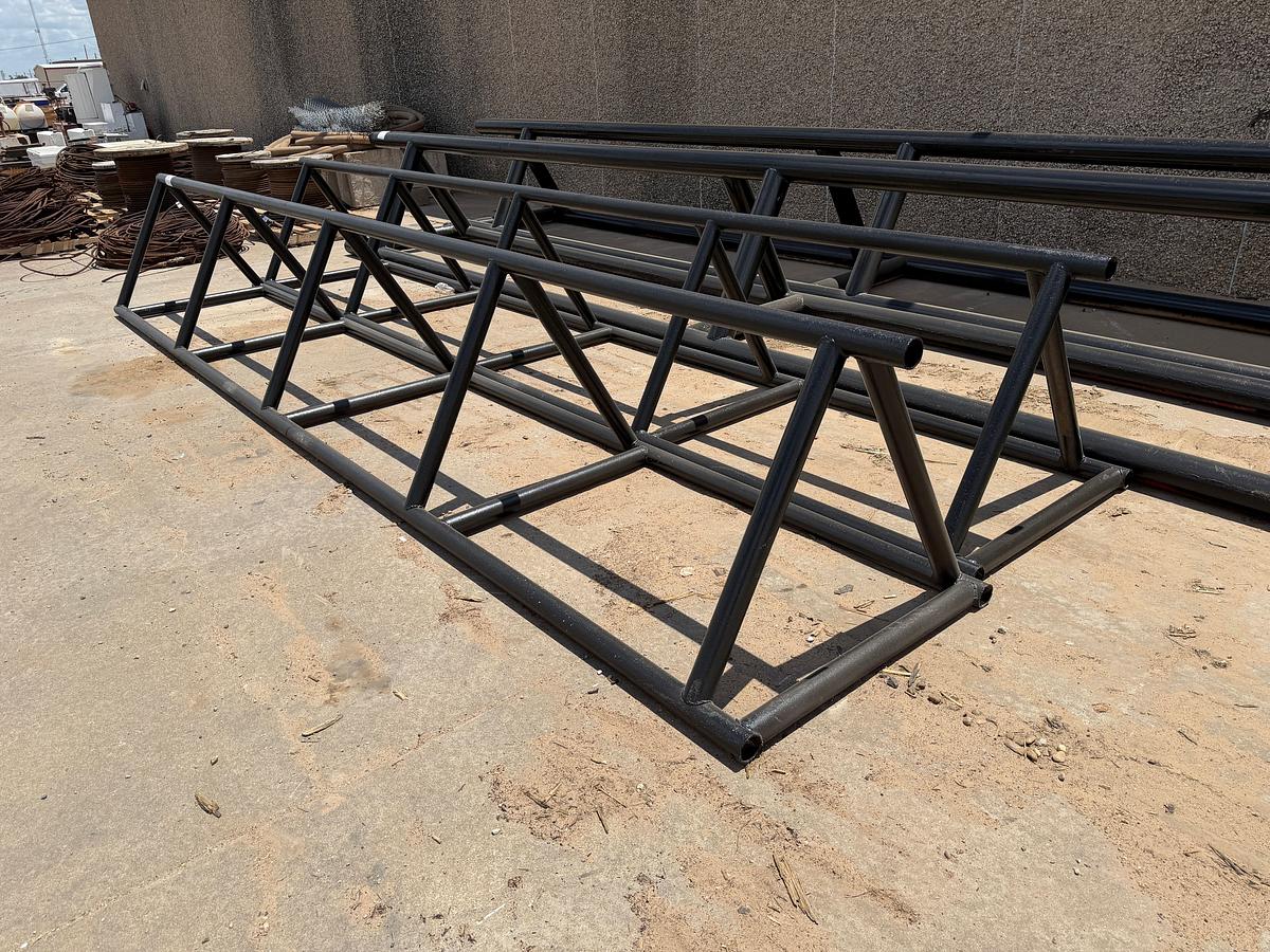 Used (2) Triangle Pipe Racks