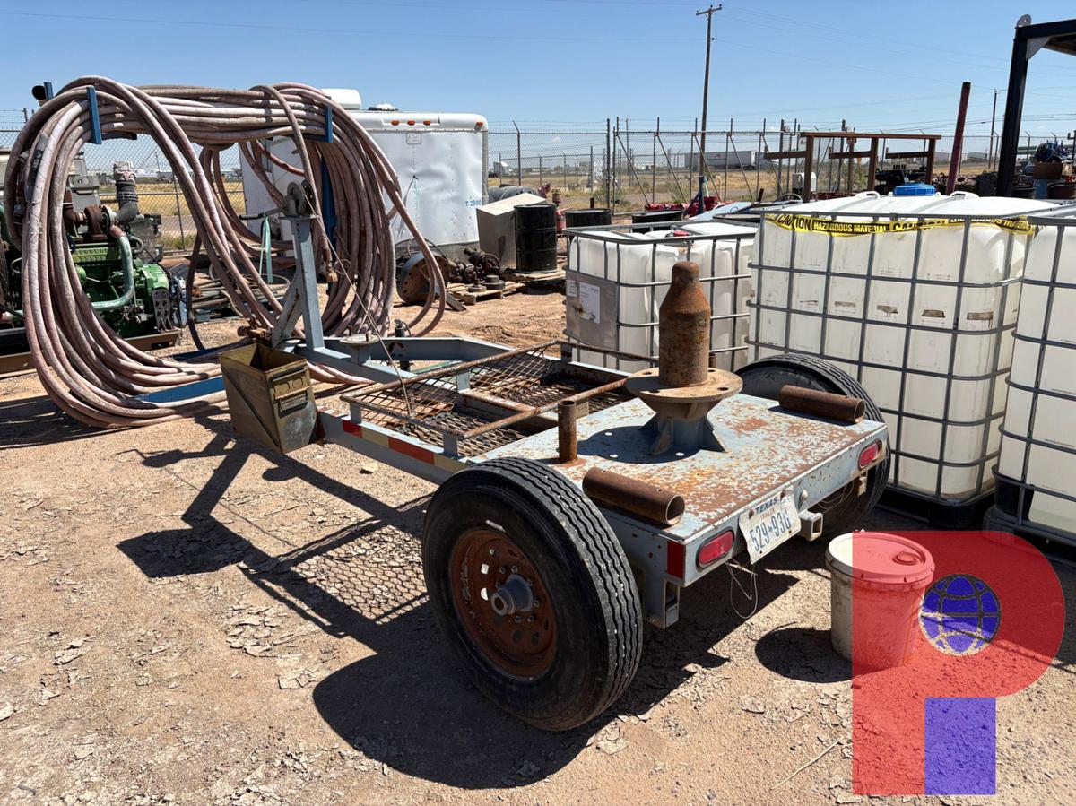 Used SHOPBUILT 10’ X 4’ S/A BUMPER PULL BOP TRAILER