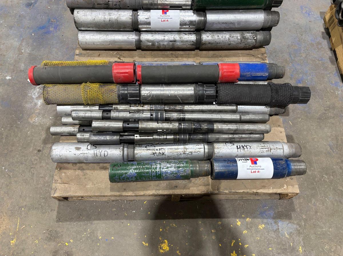 Used (9) 1.71 pump through plugs (Dart Valves) w/ (22) nipples