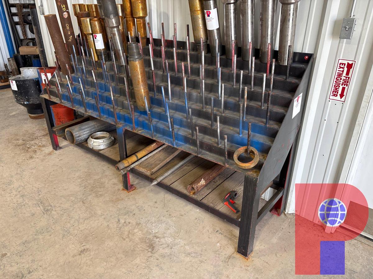 Used 8’ X 2’ X 4’ TOOL RACK