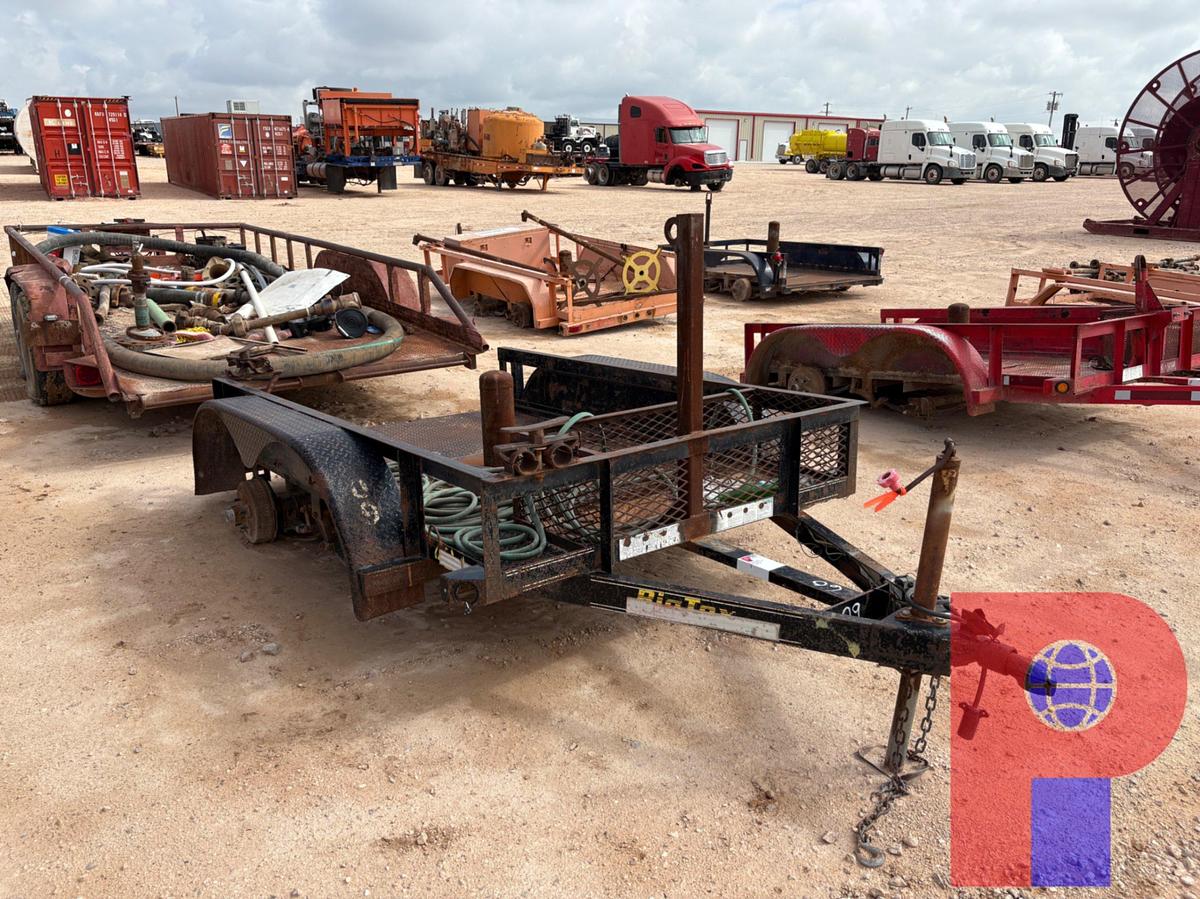Used 2010 BIG TEX 8’ X 5’ T/A BUNPER PULL BOP TRAILER