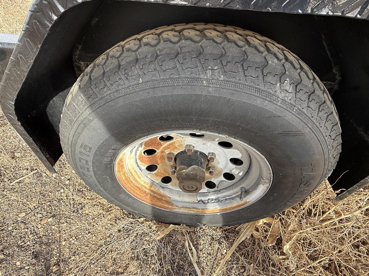 Used 2014 HORSE CREEK MANUFACTURING & FAB 4-1/2” DIA. X 38’L S/A FLARE STACK TRAILER