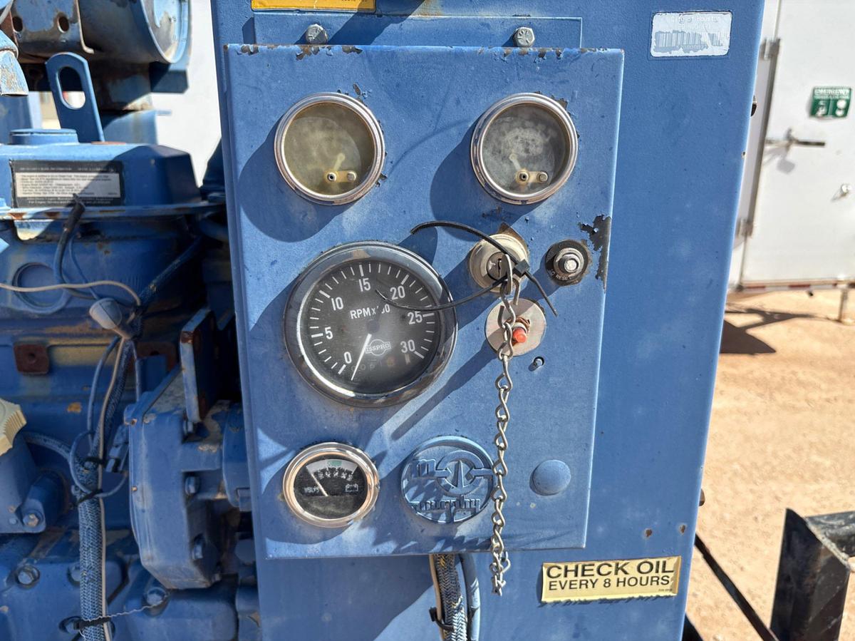 Used GORMAN RUPP SERIES 10 CENT PUMP MTD ON S/A BUMPER PULL TRAILER