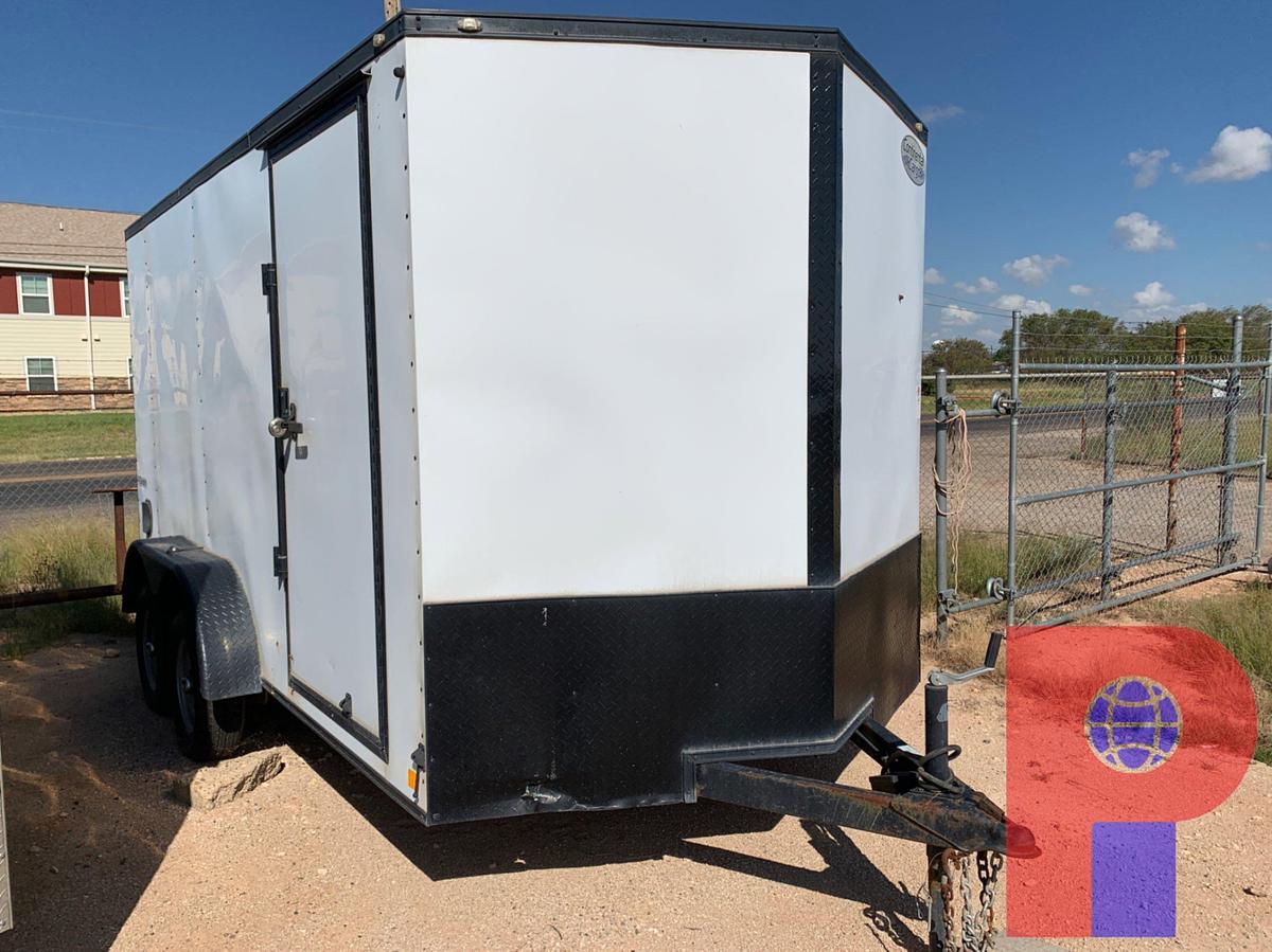 Used 2020 CONT 14’ CONTINENTAL CARGO ENCLOSED TRAILER