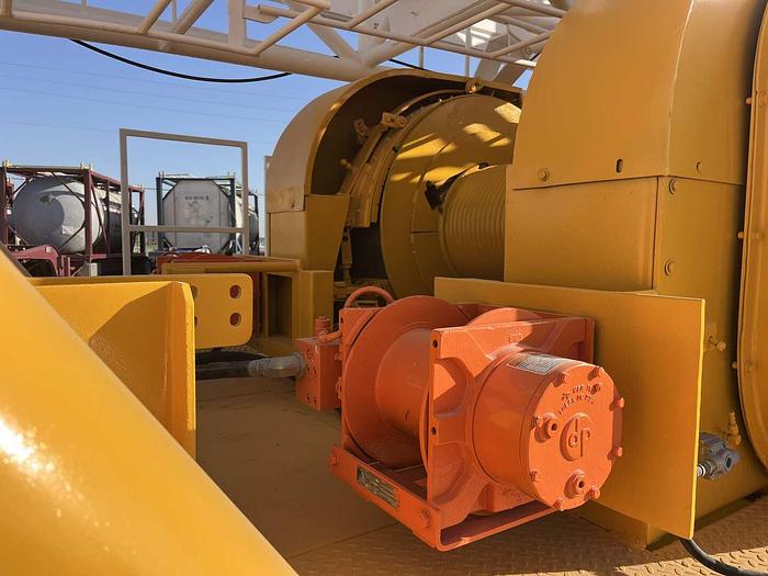 Used 1981 FRANKS 1287 DD 96’-215K 5-AXLE WELL SERVICE WORKOVER RIG TX PLATE 59P 355