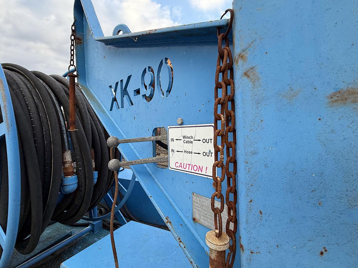 Used 2013 VENTURETECH XK-90 T/A GOOSENECK TRAILER (NO SWIVEL, INCOMPLETE)