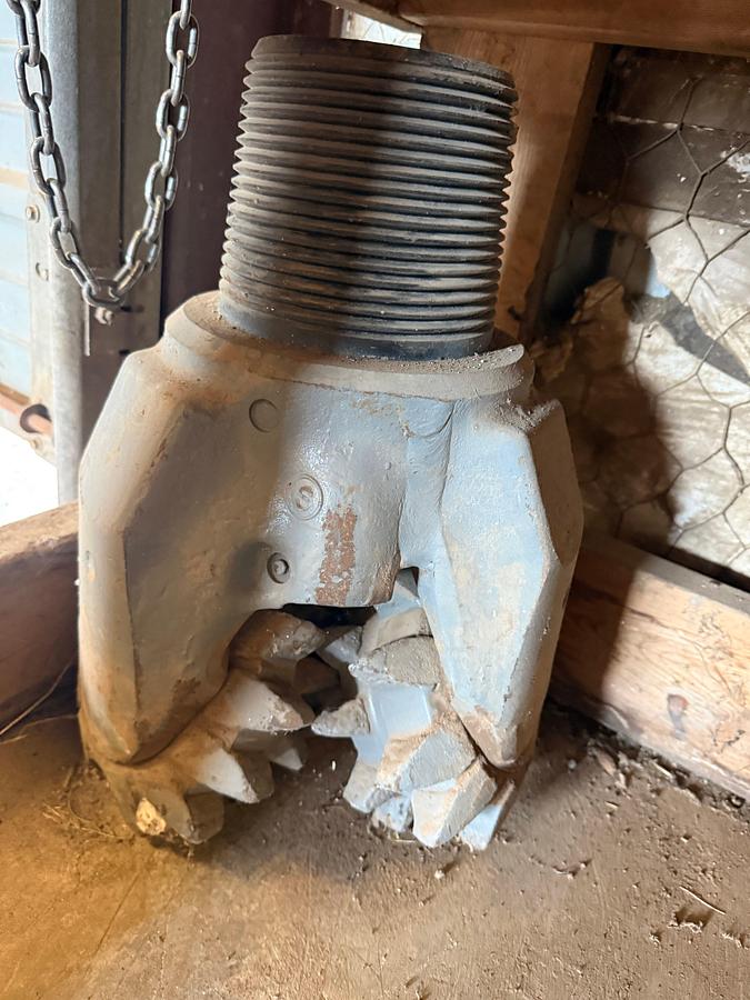 Used (4) Tricone Drill Bits & (3) Bit Breakers
