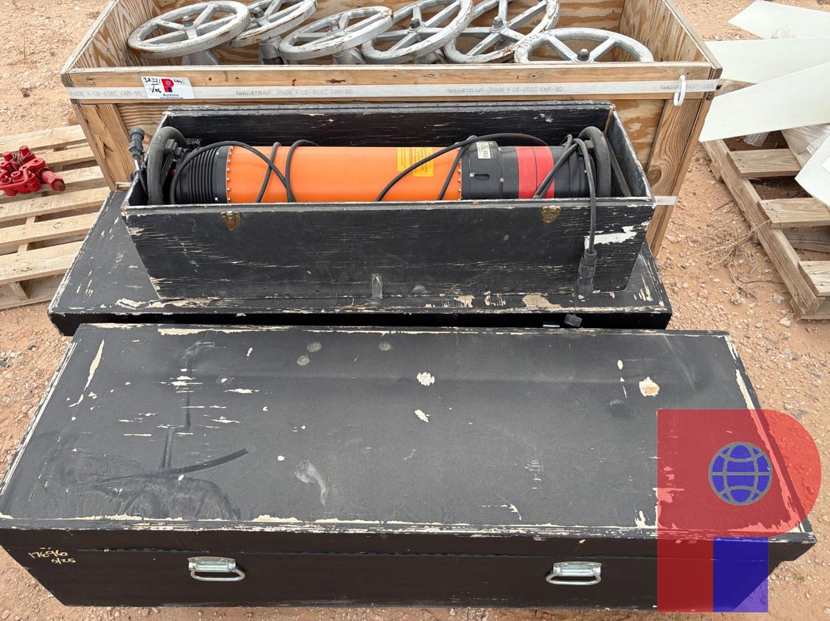 Used (2) GE SENSING & INSPECTION TECHNOLOGIES ERESCO 52MF4 PORTABLE X-RAY UNITS, PANORAMIC TUBE HEADS