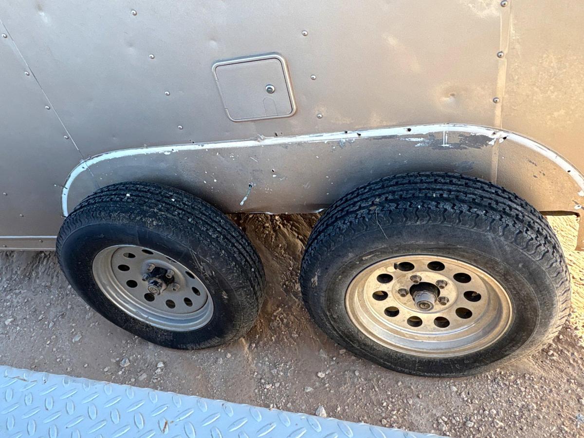 Used 2011 PACE AMERICAN 12’ X 7’ T/A BUMPER PULL TRAILER