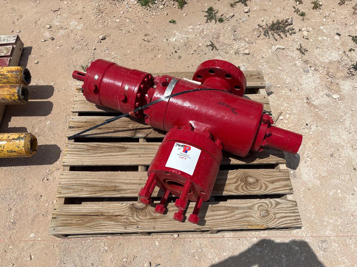 Used 2-1/16” 5k hydraulic gate valve w/ DSA