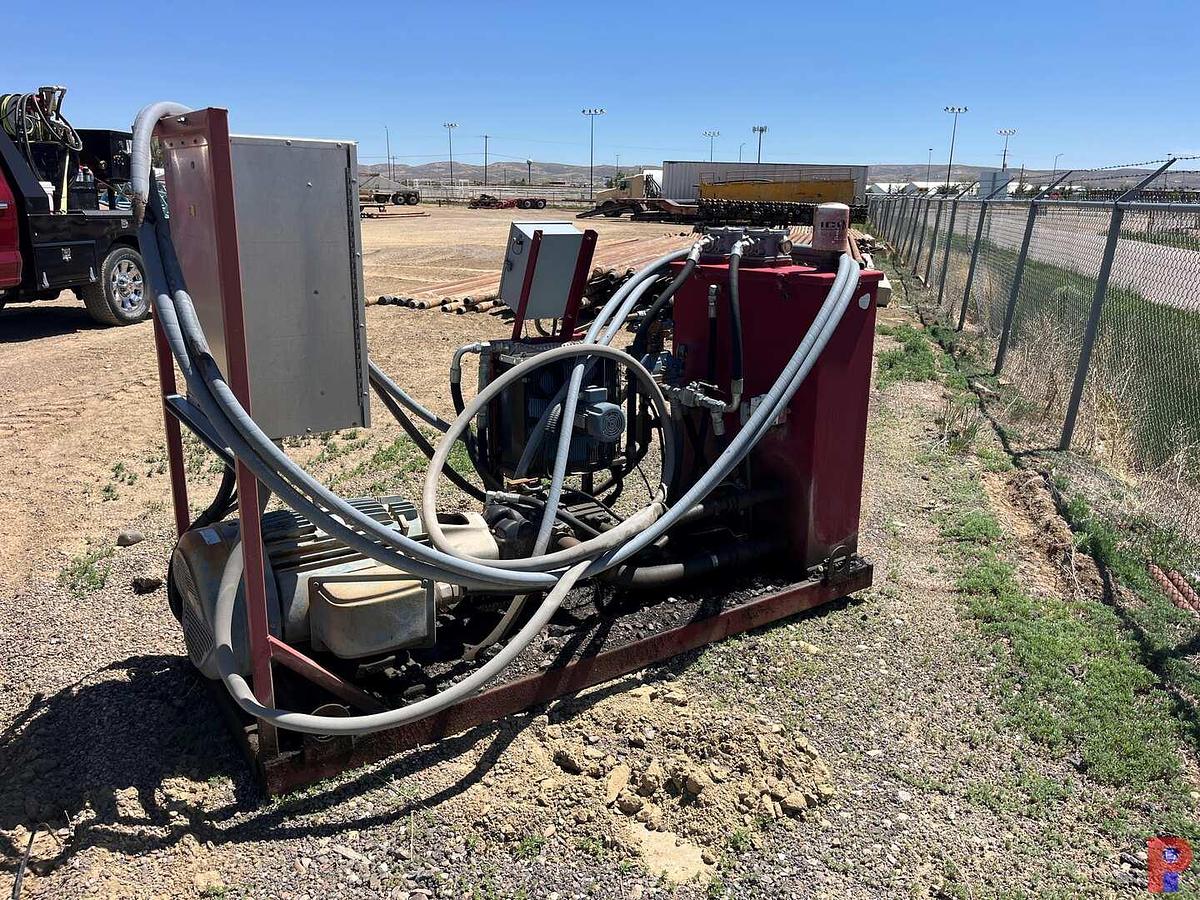 Used ICI ARTIFICIAL LIFT SYSTEM ELEC. HYDRAULIC POWER UNIT W/ ROD LIFT CYLINDER
