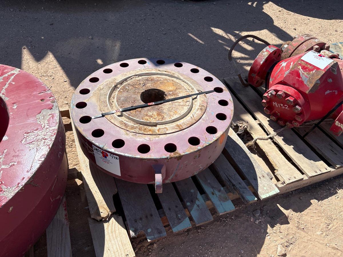 Used 30”OD threaded/flanged test stump