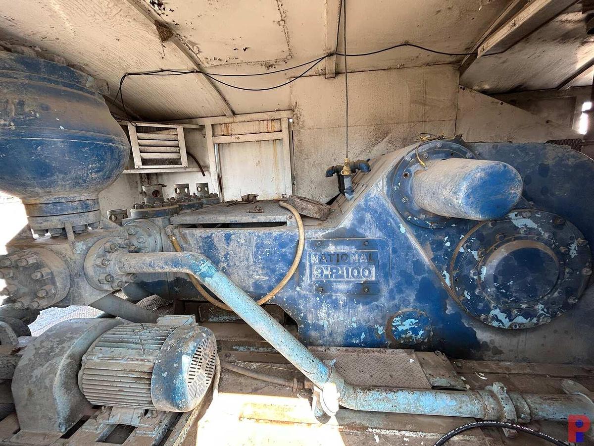 Used NATIONAL 9-P-100 TRIPLEX MUD W/ (2) CATERPILLAR 3412 ENGINES