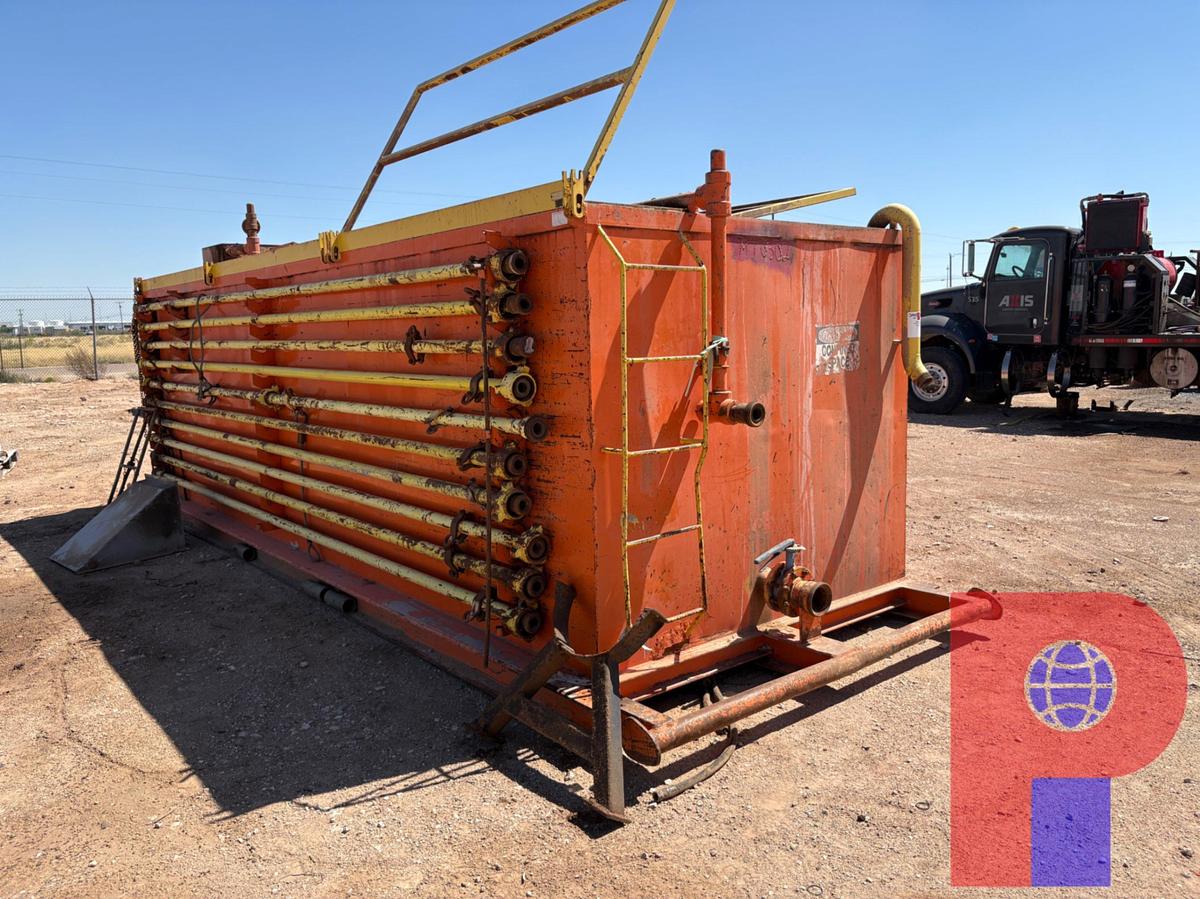 Used 22’ X 7’ X 6’ OPEN TOP FLUID TANK