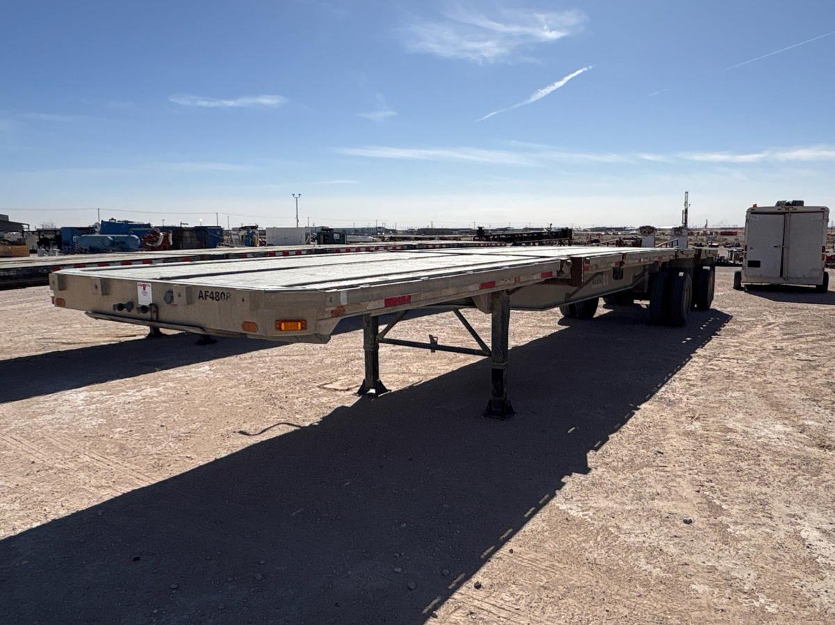 Used RAVENS 48’ X 8’ T/A FLATBED TRAILER