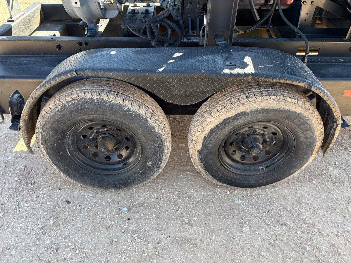 Used Pioneer prime series 6X4X17 cent pump mtd on t/a bumper pull trailer