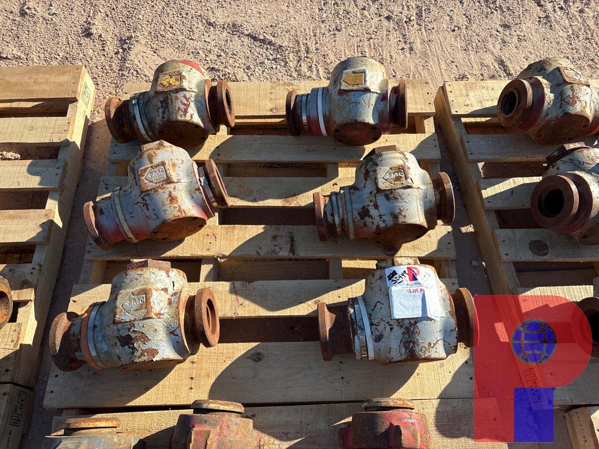 Used (6) FMC 3” 15K CHECK VALVES W/ VICTAULIC CONNECTIONS