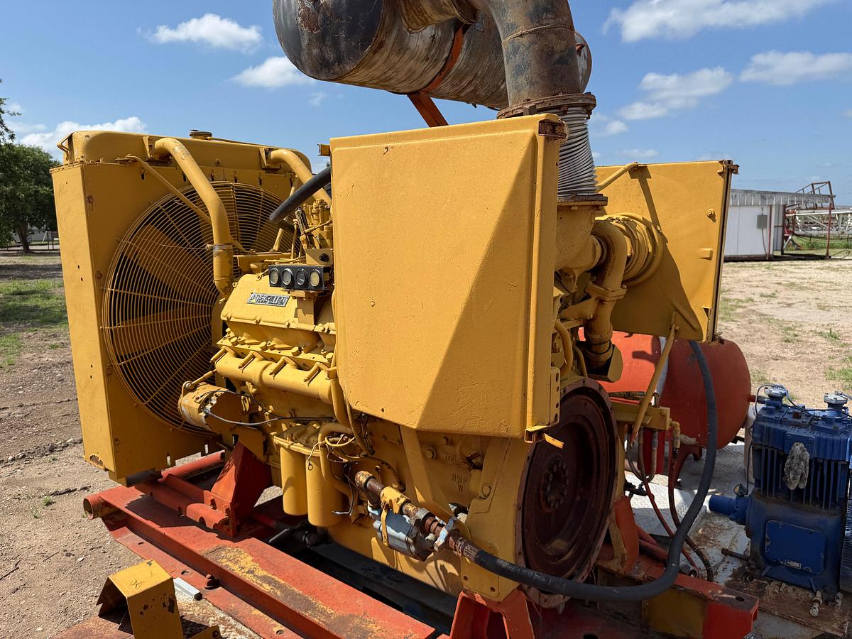 Used SKYTOP BREWSTER N45 450-HP DRAWWORKS P/B CAT 3412 (625-HP) ENGINE, SKIDDED