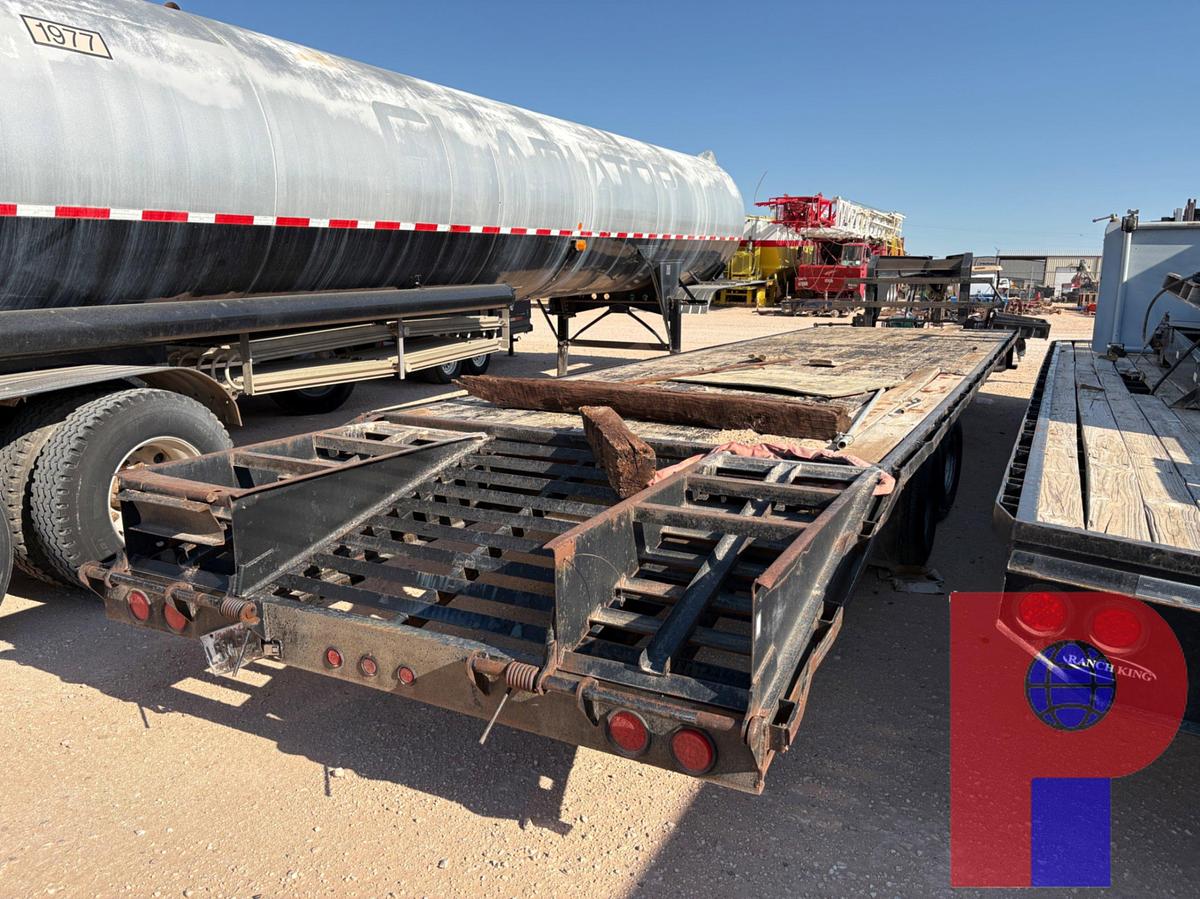 Used 2012 BESTBILT  35’ X 101” T/A GOOSENECK TRAILER