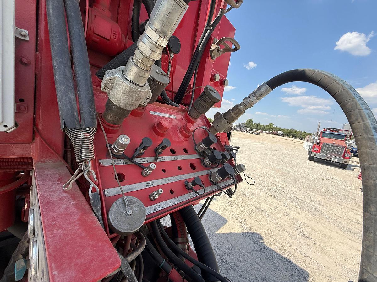 Used 2013 PETERBILT 367 TRI-DRIVE COILED TUBING SUPPORT WET KIT TRUCK